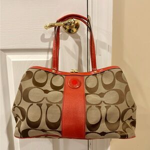 Limited edition Coach Signature Purse vintage and